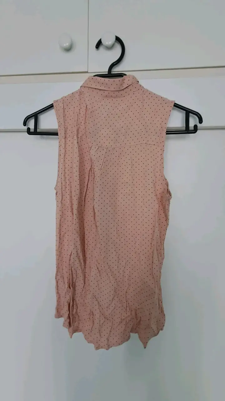 Blusa sin mangas Fashion Park rosada - 2