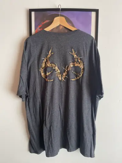 Polera gris Real Tree - miniatura 2