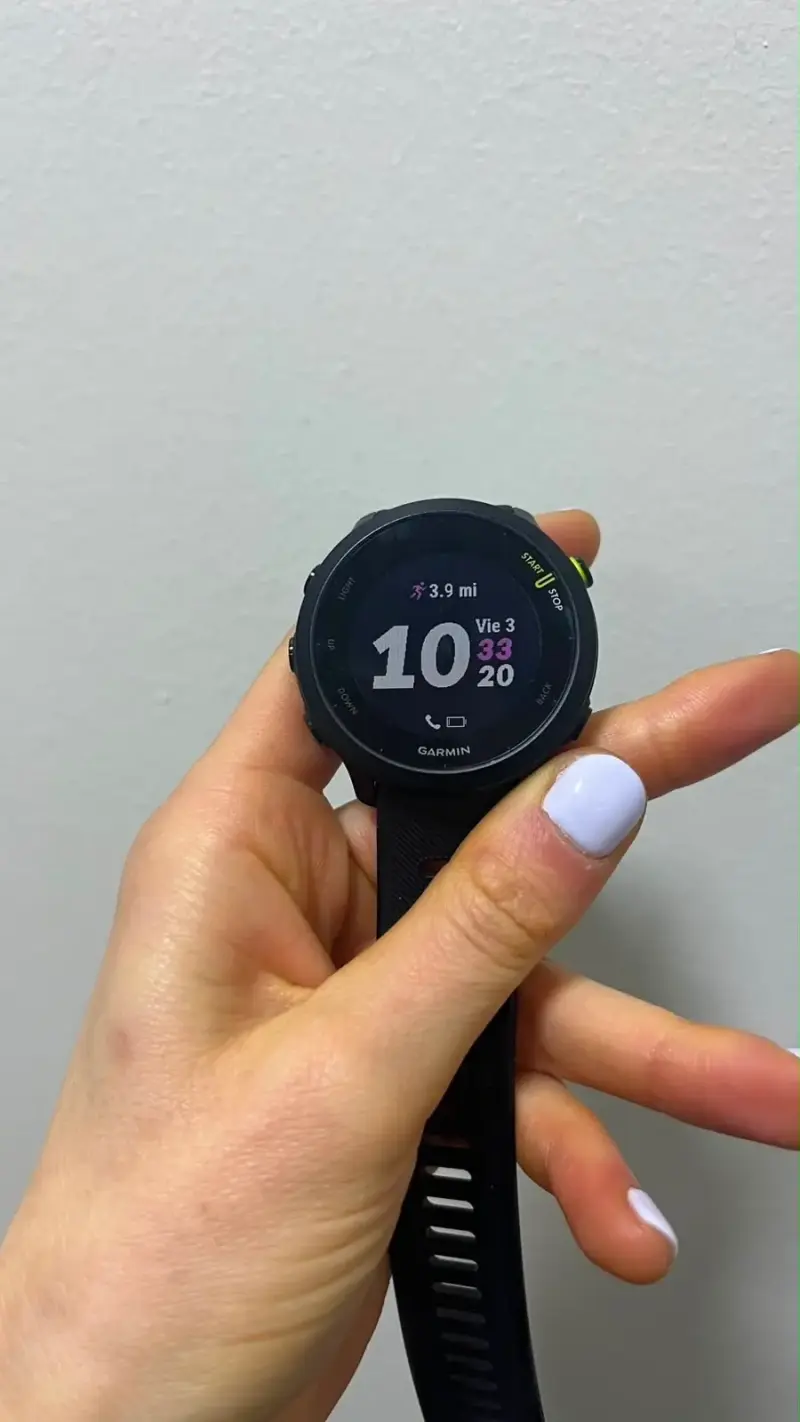 Reloj deportivo Garmin Forerunner 55 negro - 3