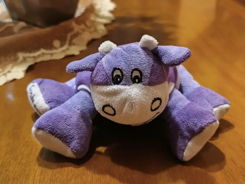 Peluche Corporativo Milka Rumania - 1
