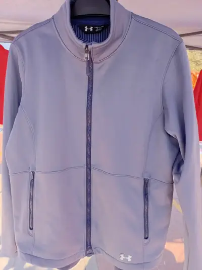 Chaqueta deportiva Under Armour gris mujer - miniatura 1
