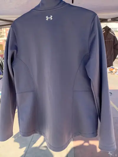 Chaqueta deportiva Under Armour gris mujer - miniatura 2