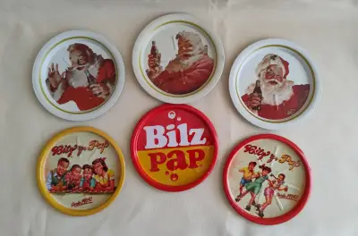 Set de posavasos vintage Bilz  Pap - Coca cola - miniatura 1