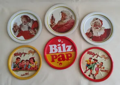 Set de posavasos vintage Bilz  Pap - Coca cola - miniatura 2