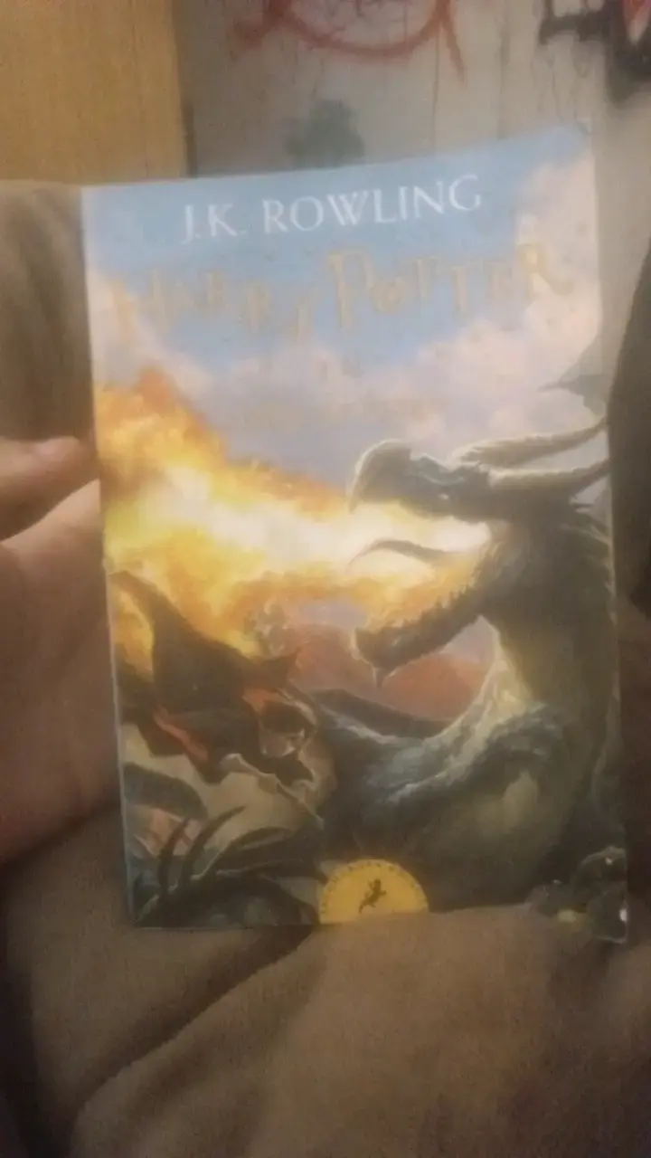 Libro Harry Potter y el Cáliz de Fuego