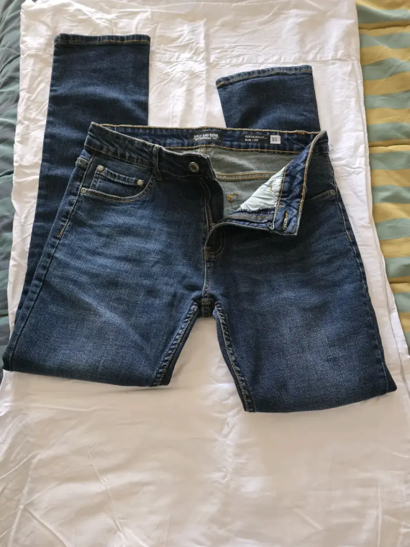 Jeans azul oscuro para hombre maui - 3