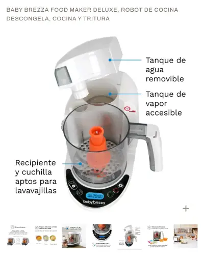 Robot de cocina Baby Brezza Food Maker Deluxe - miniatura 1