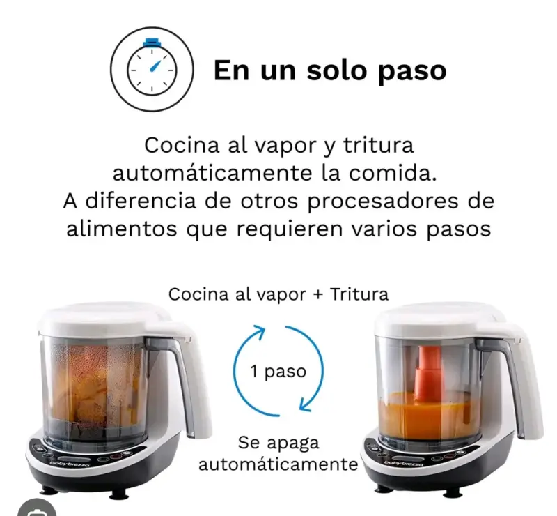 Robot de cocina Baby Brezza Food Maker Deluxe - 4