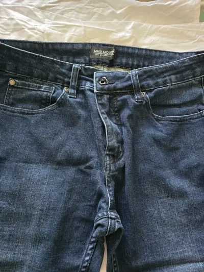 Jeans azul oscuro para hombre - miniatura 2