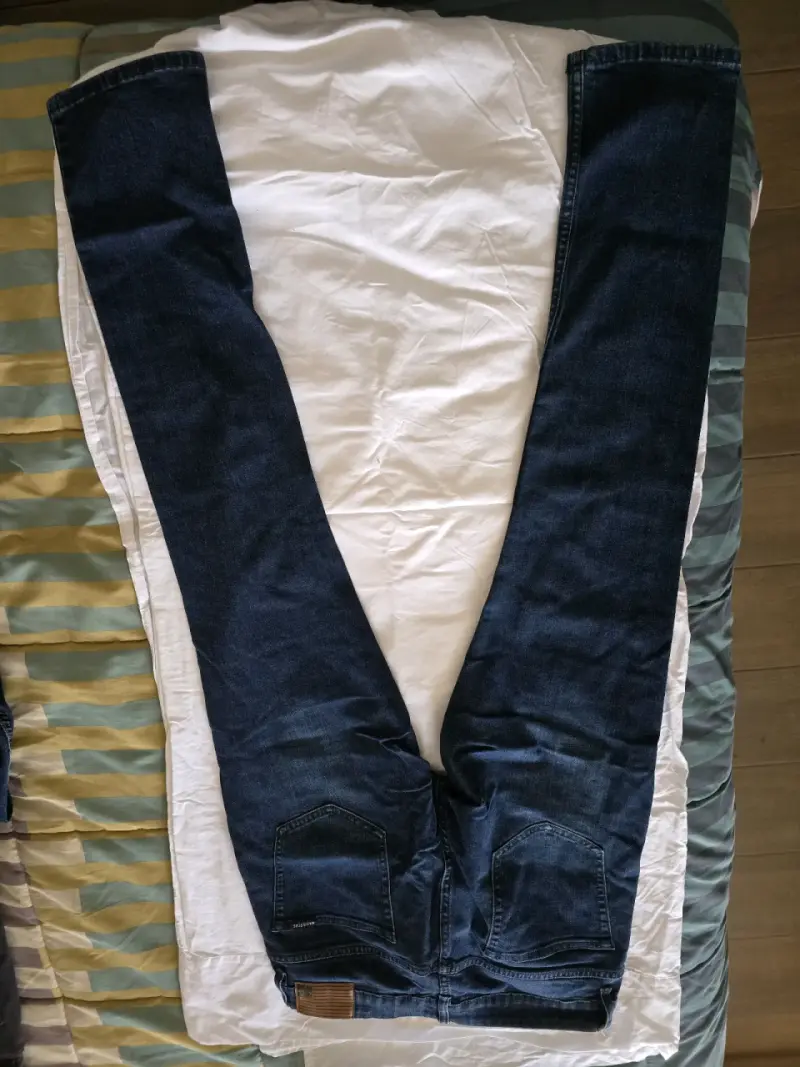 Jeans azul oscuro para hombre - 3