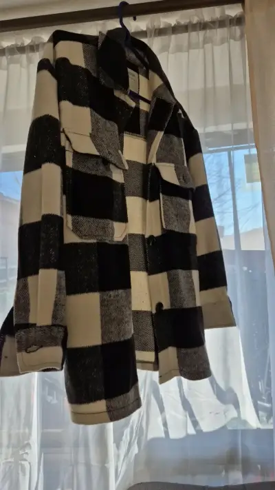Chaqueta de lana a cuadros Index - miniatura 2