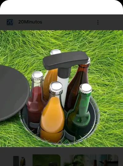 Enfriador de botellas para jardín - miniatura 1