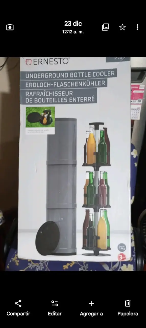 Enfriador de botellas para jardín - 2