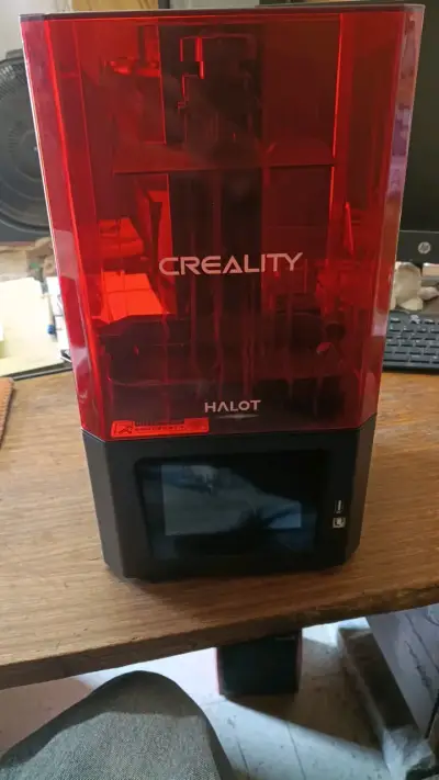 Impresora 3D Creality Halot de resina - miniatura 1