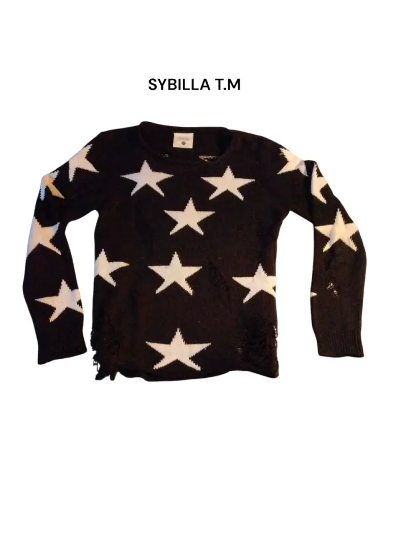 SUÉTERS CON ESTILO ANIMAL PRINT Y ESTRELLAS - 5