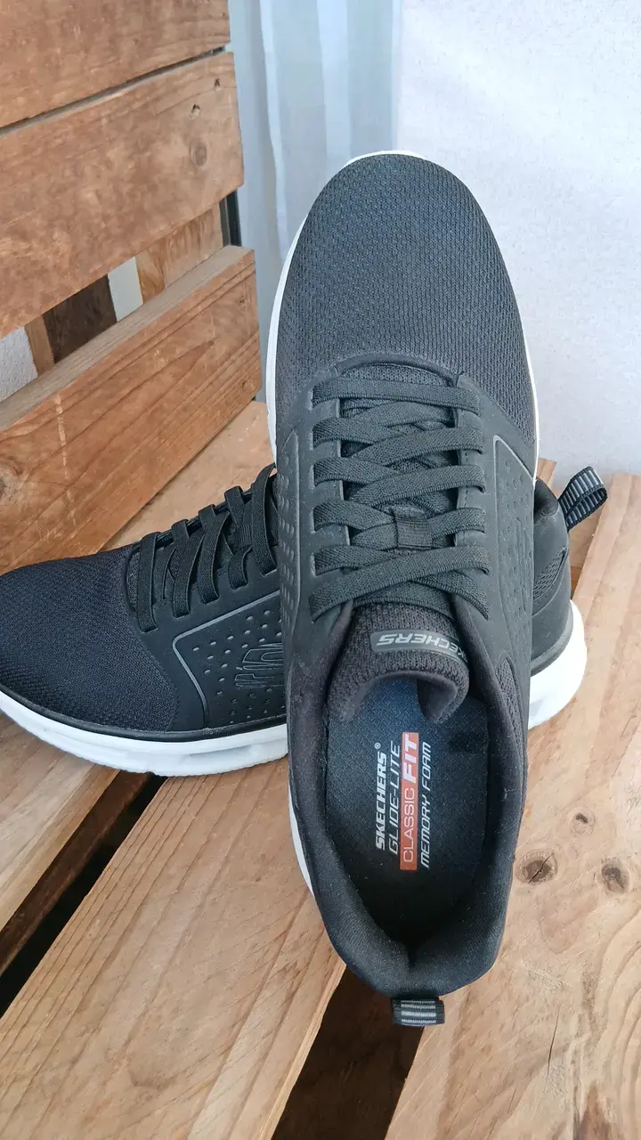 Zapatillas deportivas negras Skechers - 2
