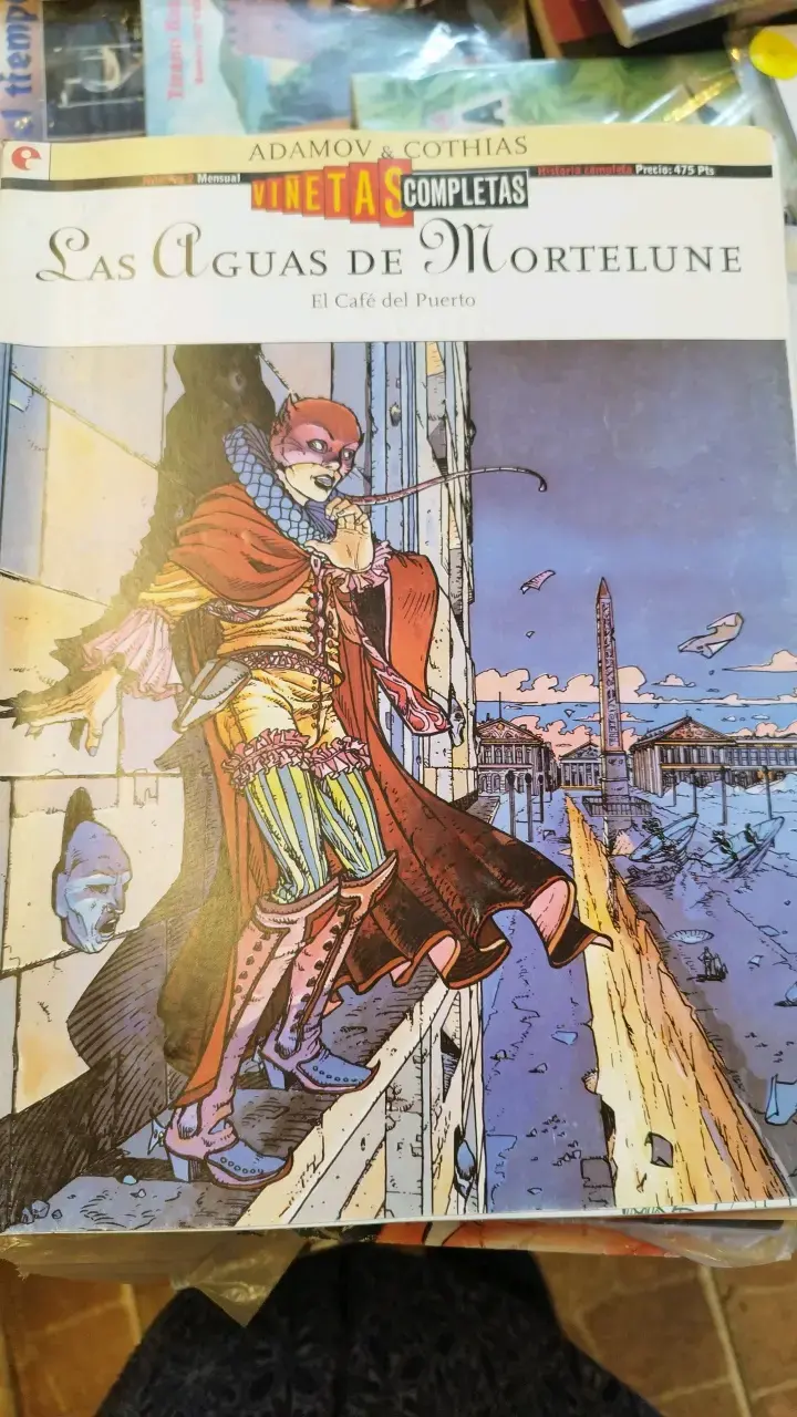 Cómic Las Aguas de Mortelune - Viñetas Completas