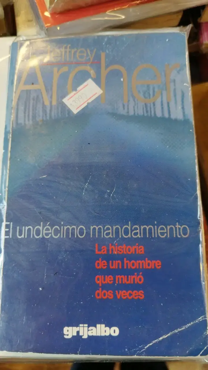 Libro 'El undécimo mandamiento' de Jeffrey Archer
