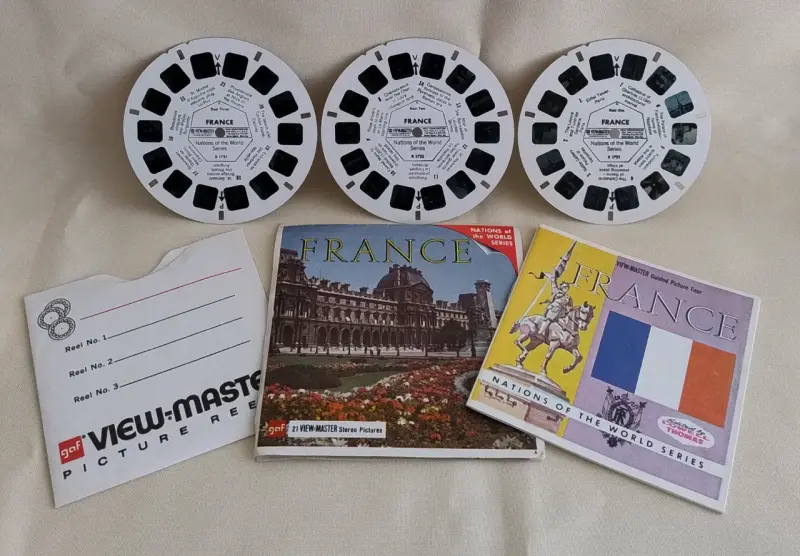View-Master Francia 21 imágenes estéreo - 2
