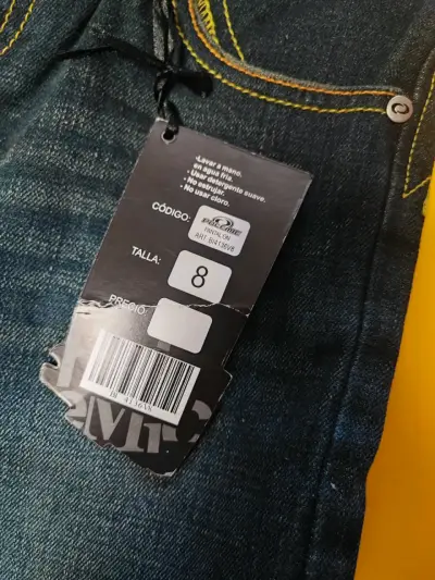 Jeans azul oscuro talla 8 - miniatura 1