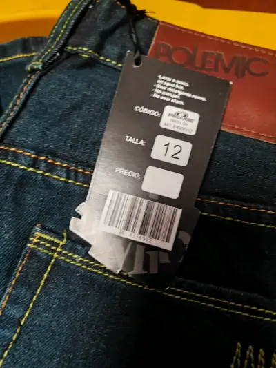 Jeans Polemic talla 12 azul oscuro - miniatura 1