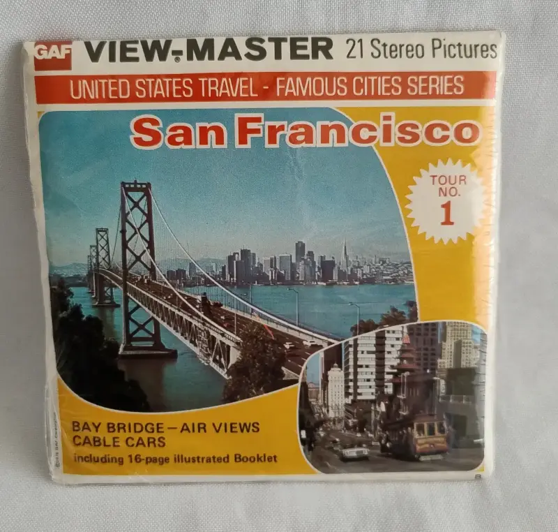 Discos View Master sellado .San Francisco EEUU1976 - 1