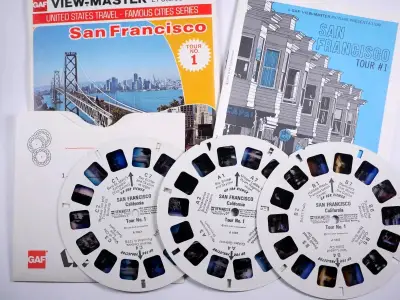 Discos View Master sellado .San Francisco EEUU1976 - miniatura 3