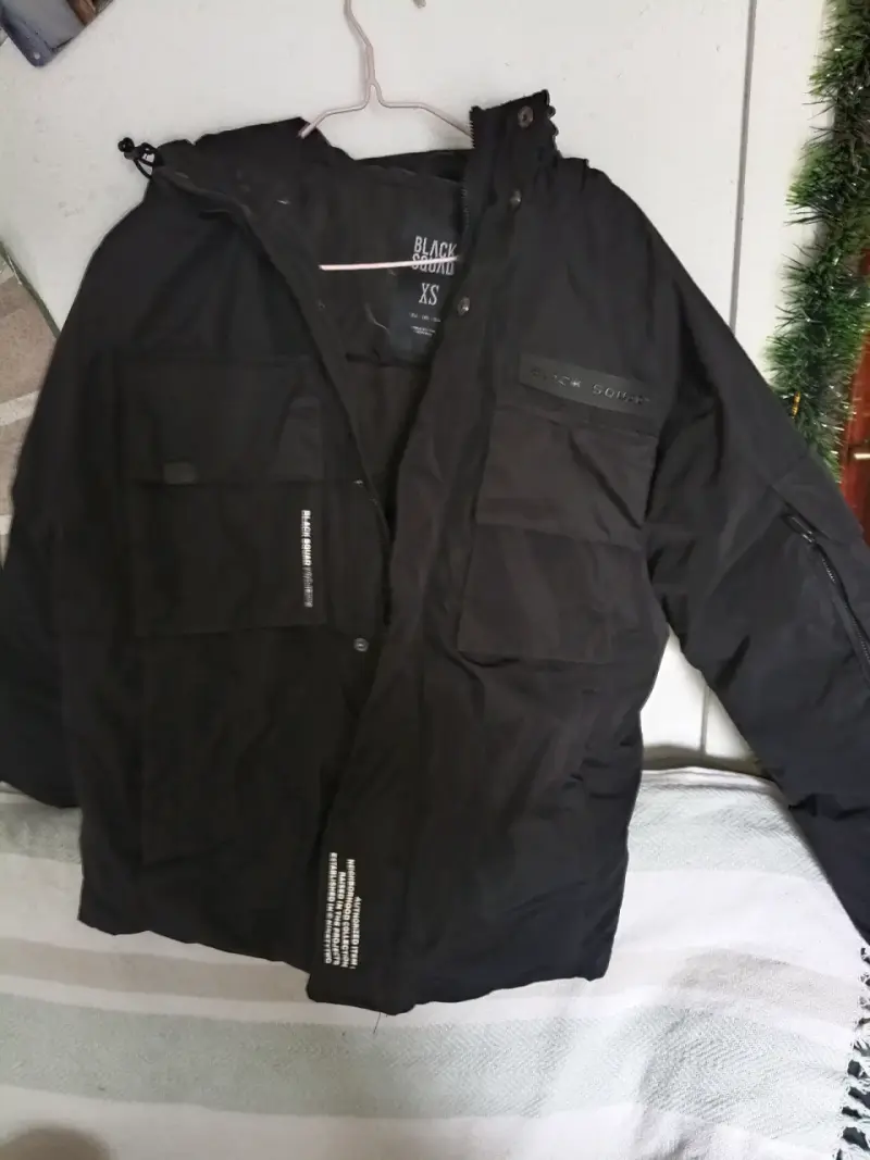 Chaqueta negra Black Sound XS impermeable
