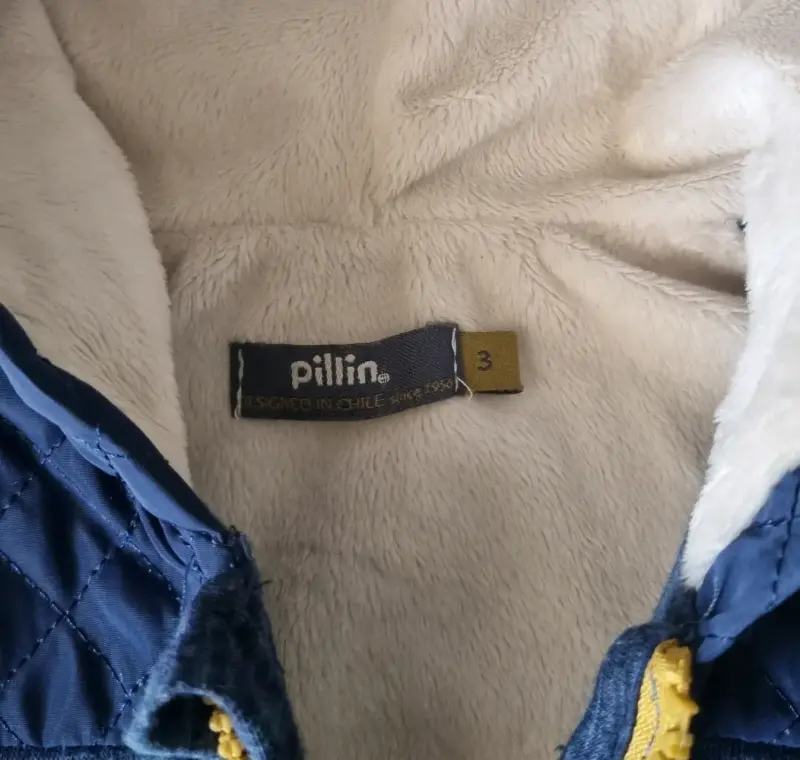 Chaqueta infantil niño, marca Pillin talla 3 años - 4