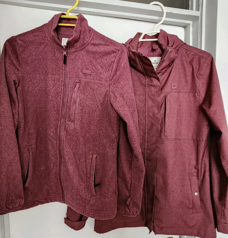 Chaqueta Kivül Mujer Siklos 3 en 1 Burdeo - 4