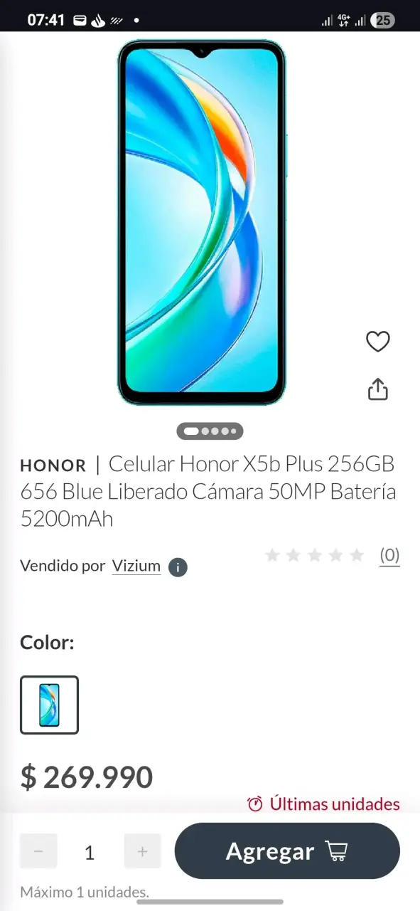 Smartphone Android Honor X5b plus 256gb - 3