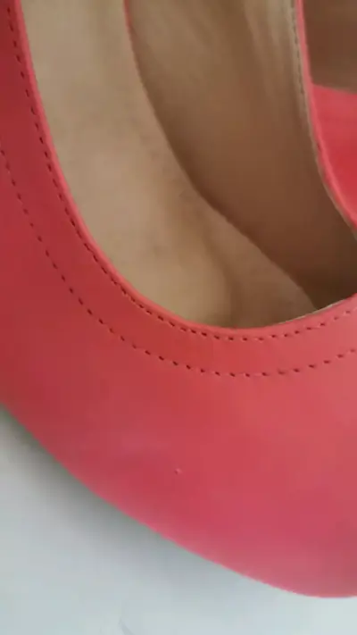 Zapatos de tacón coral Chase and Cloé - miniatura 3