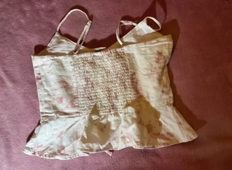 Top de tirantes con diseño floral - 2