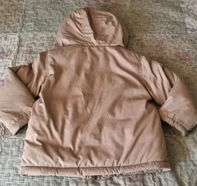 Parka infantil Mickey Mouse beige con capucha - miniatura 5