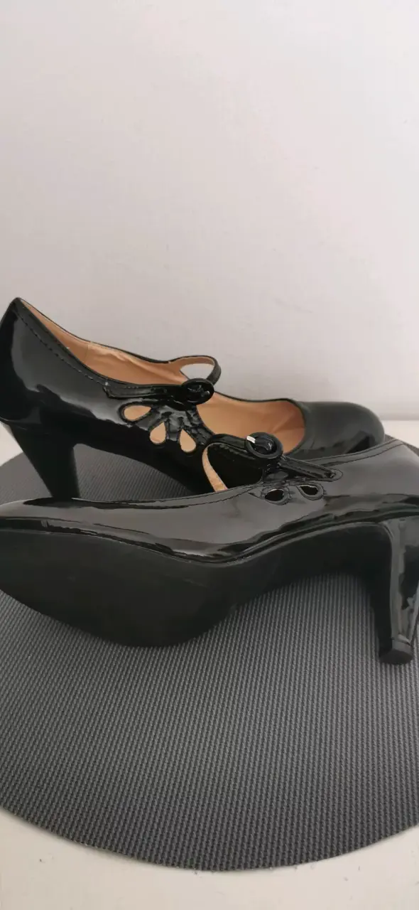 Zapato de tacón charol Chase and Cloé - 4