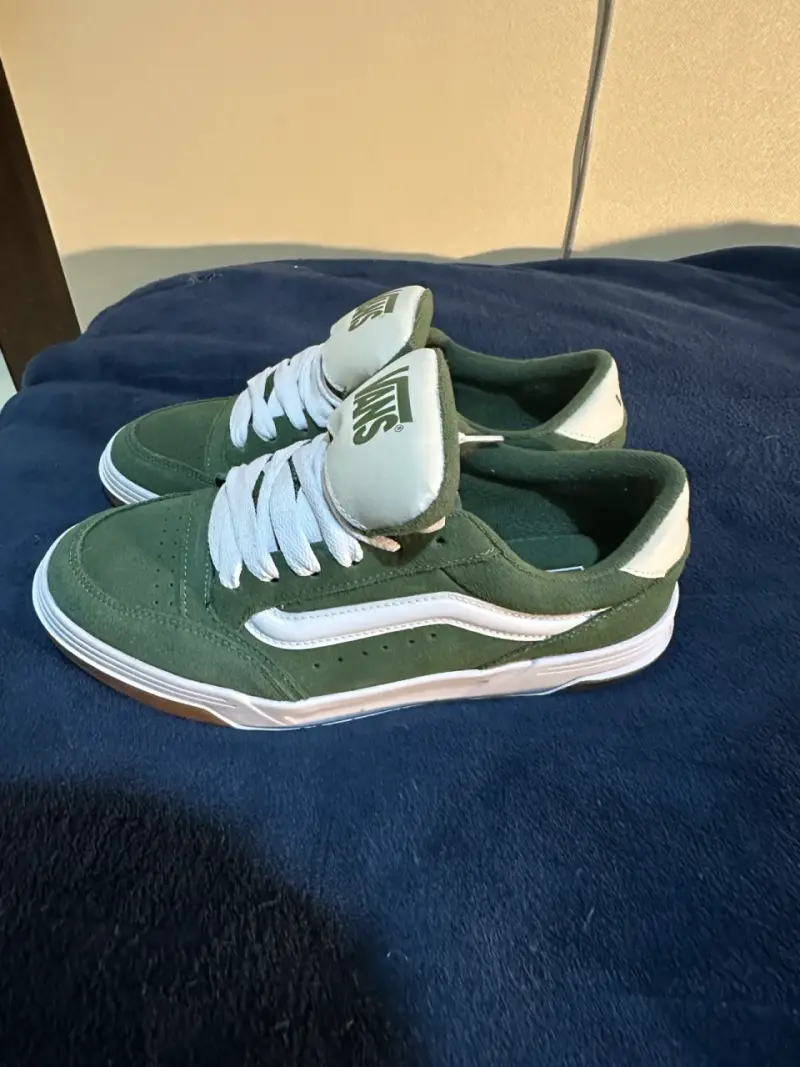 Zapatillas Vans verdes clásicas unisex - 3