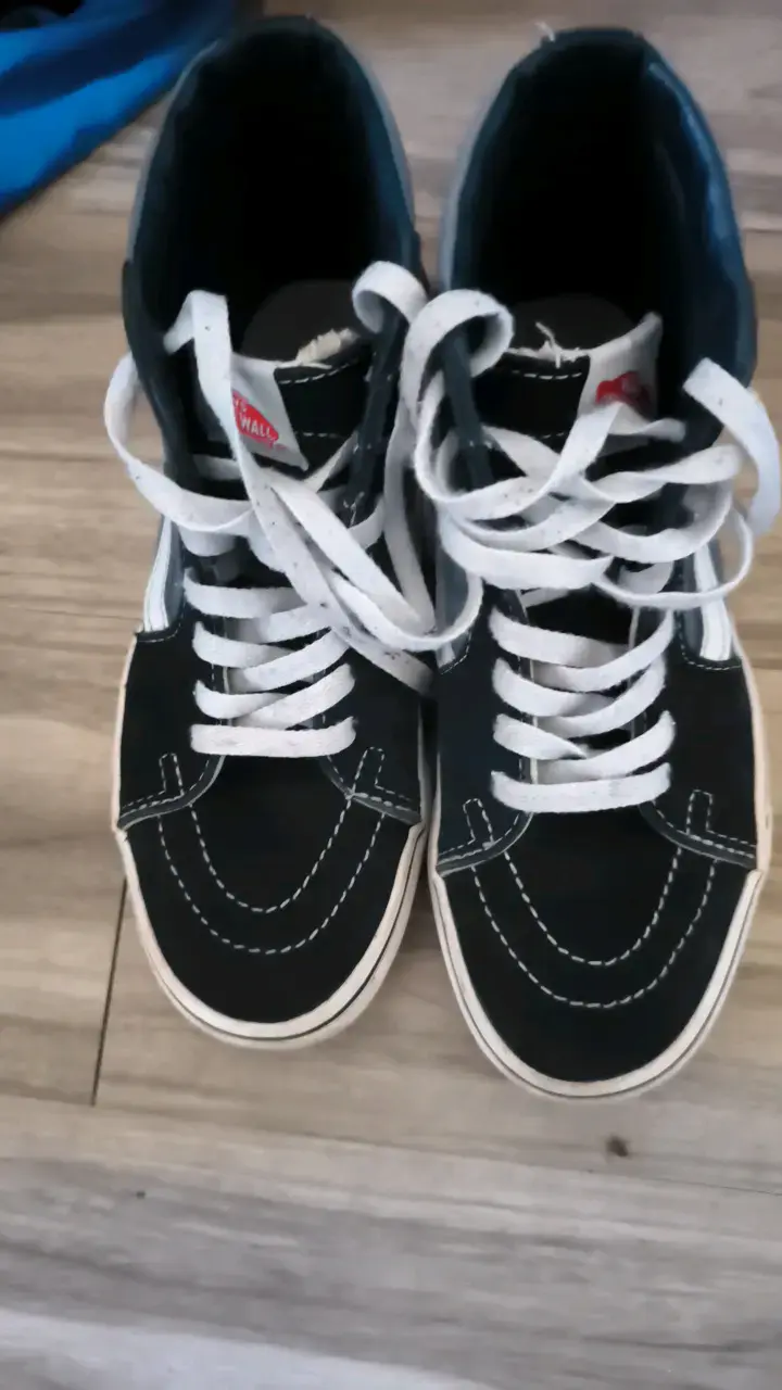 Zapatillas Vans negras de caña alta - 1