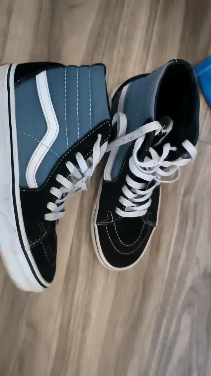 Zapatillas Vans negras de caña alta - 2