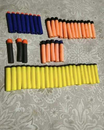 Lote 5 Nerf y 4 X-Shot + 50 Dardos - Todo Funciona - miniatura 4