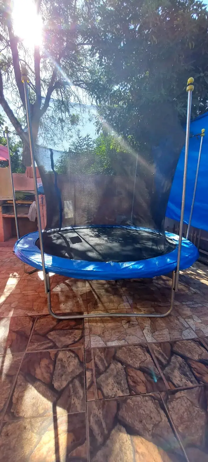 Cama elástica con red de seguridad - 2
