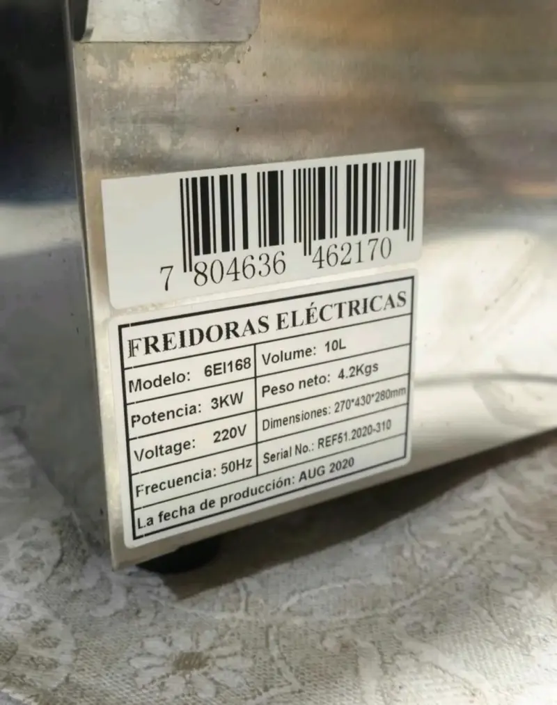 Freidora eléctrica Maigas de sobremesa - Funciona - 4