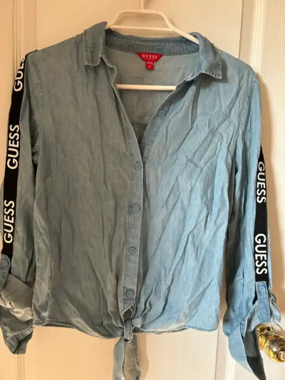 Camisa denim Guess - miniatura 1