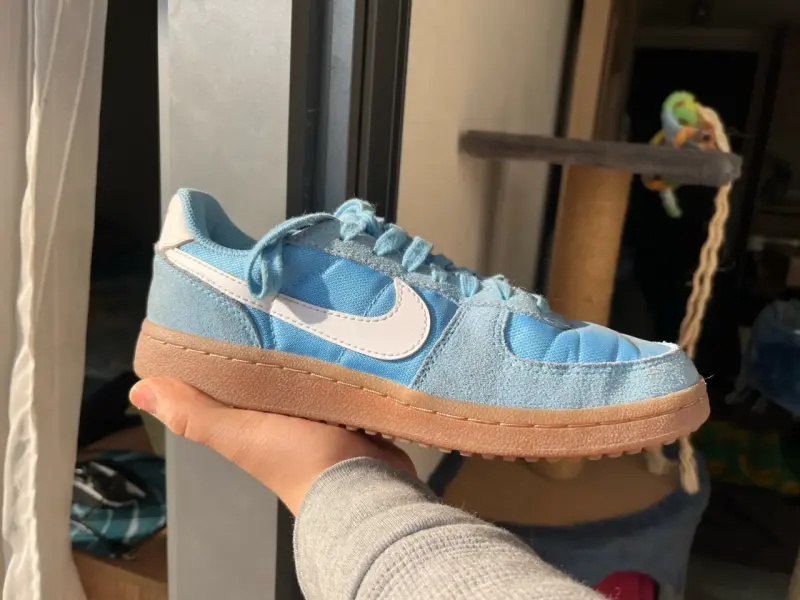 Zapatillas Nike azul celeste - 1