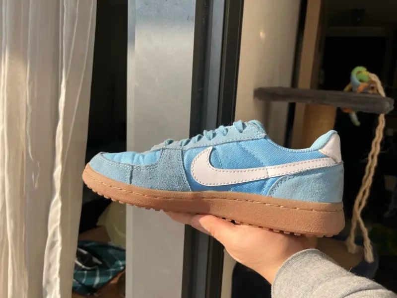 Zapatillas Nike azul celeste - 2