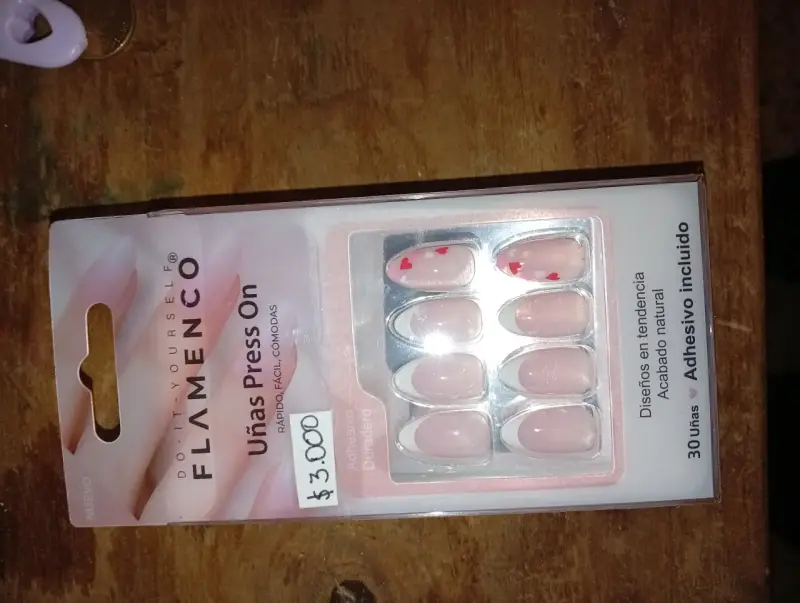 Uñas postizas Flamenco Press On