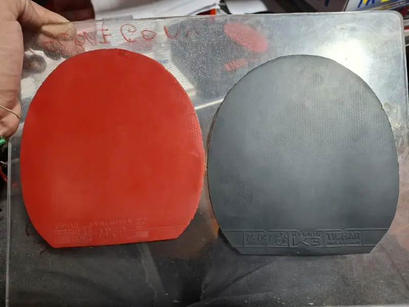 Gomas Tibhar para raqueta de tenis de mesa - 1