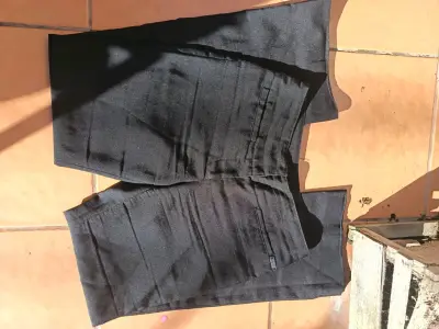 Pantalón de tela flare (36) - miniatura 2