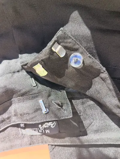 Pantalón de tela flare (36) - miniatura 4