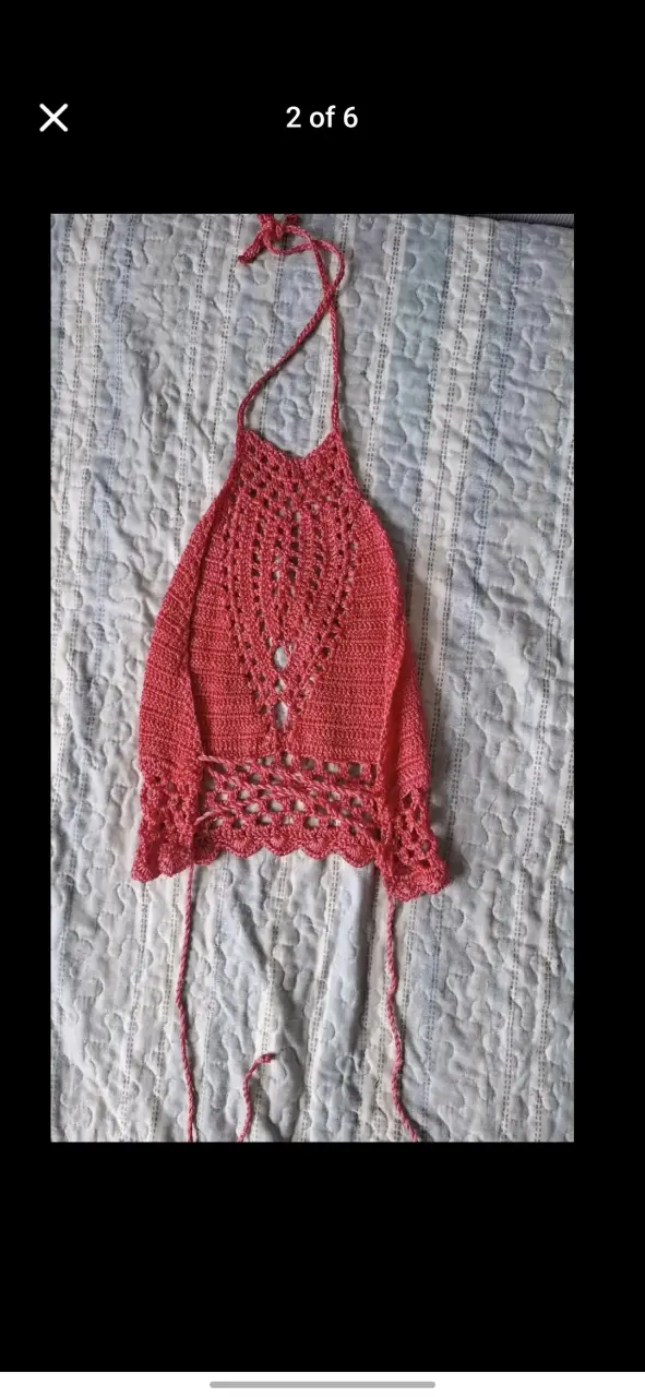 Tops tejidos a crochet - 2