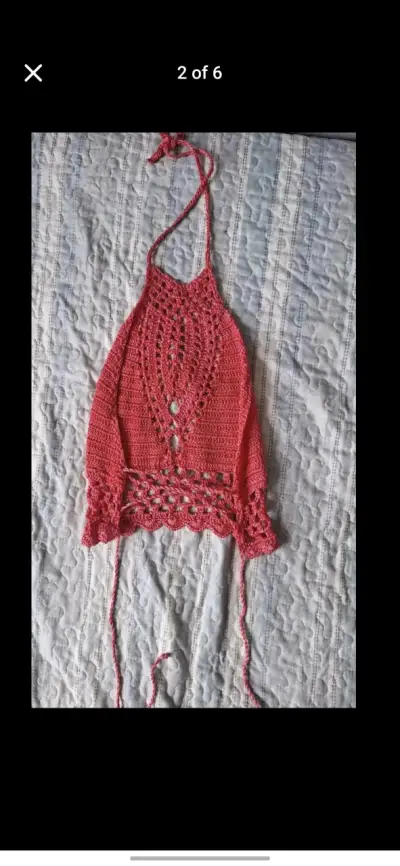 Tops tejidos a crochet - miniatura 2
